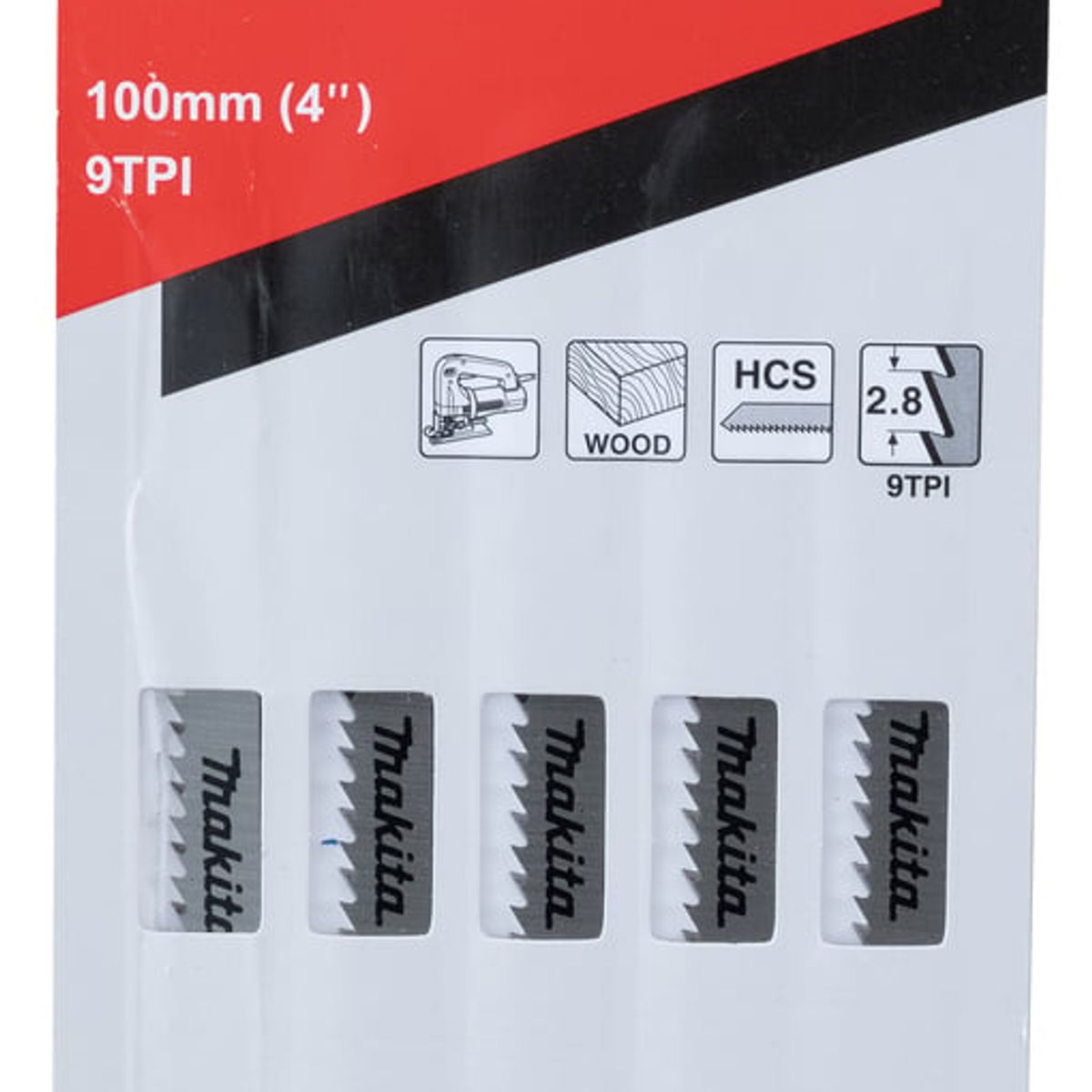 MAKITA - Hoja de calar Terminaciones TP19 HCS 100 mm Makita D-72718