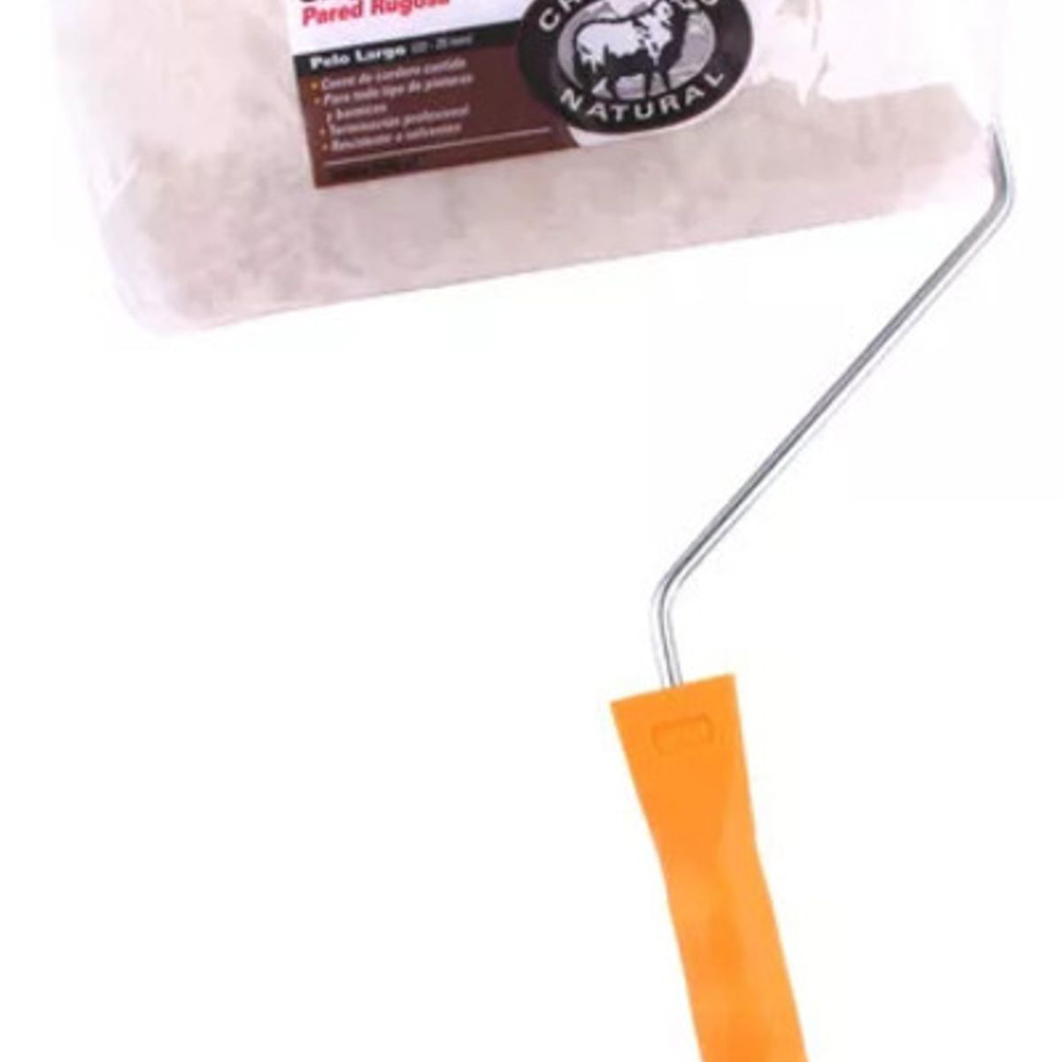 GENERICO - Rodillo 23 cm Chiporro pelo largo natural blanco HELA