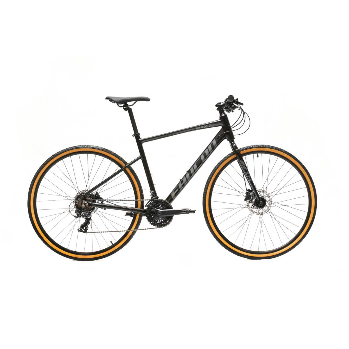 FAUCON - Bicicleta Faucon Urbana Híbrida Max 7 Aro 28