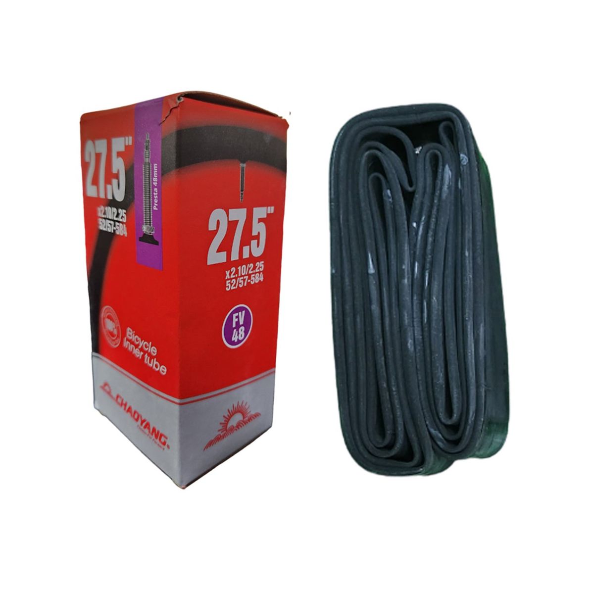 CHAOYANG - Cámara Chaoyang 275x210225 Vfrancesa 48mm Bicicleta Mtb