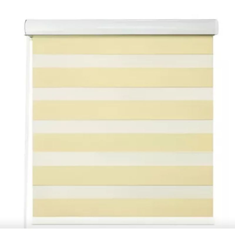 GENERICO - CORTINA ROLLER DUO DIA Y NOCHE COLOR BEIGE 80X200CM