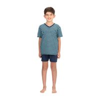Pijama Corto Infantil Azul