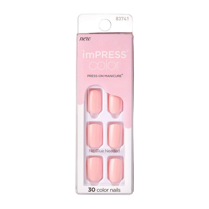 KISS - Uñas Impress Color Pick Me Pink