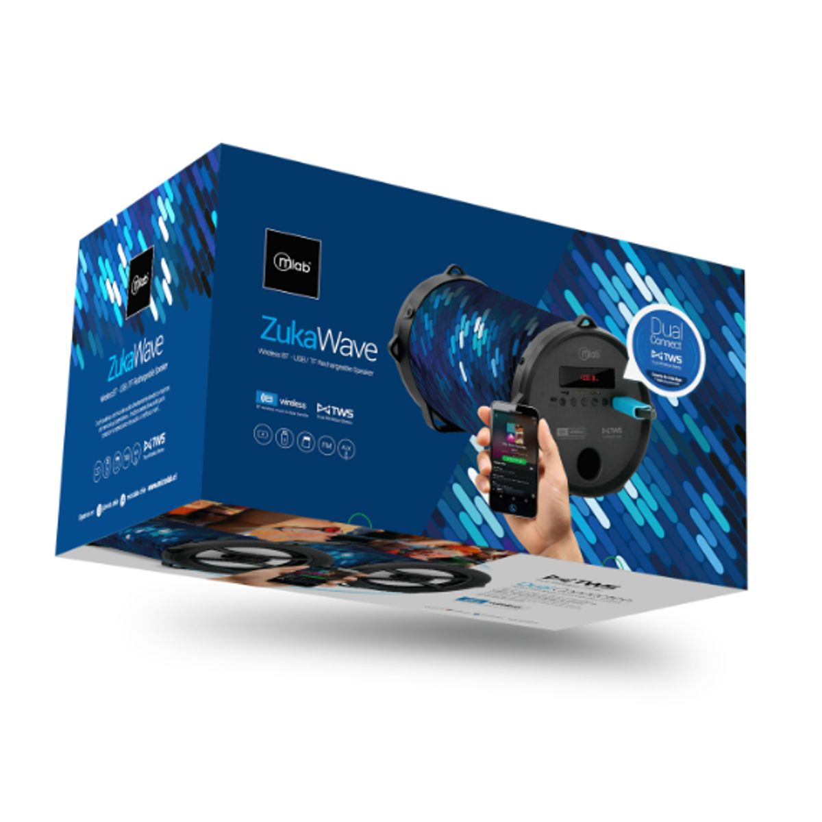 MICROLAB - Parlante Portátil Microlab ZukaBass