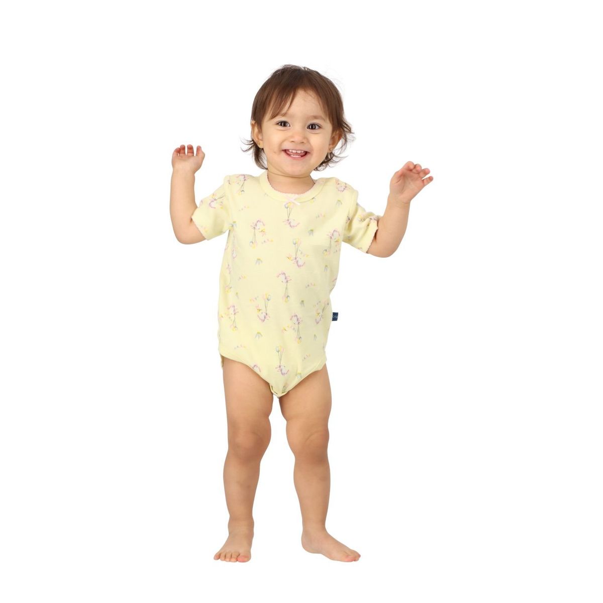 MOTA - Body Niña Pack 3 Amarillo Mota