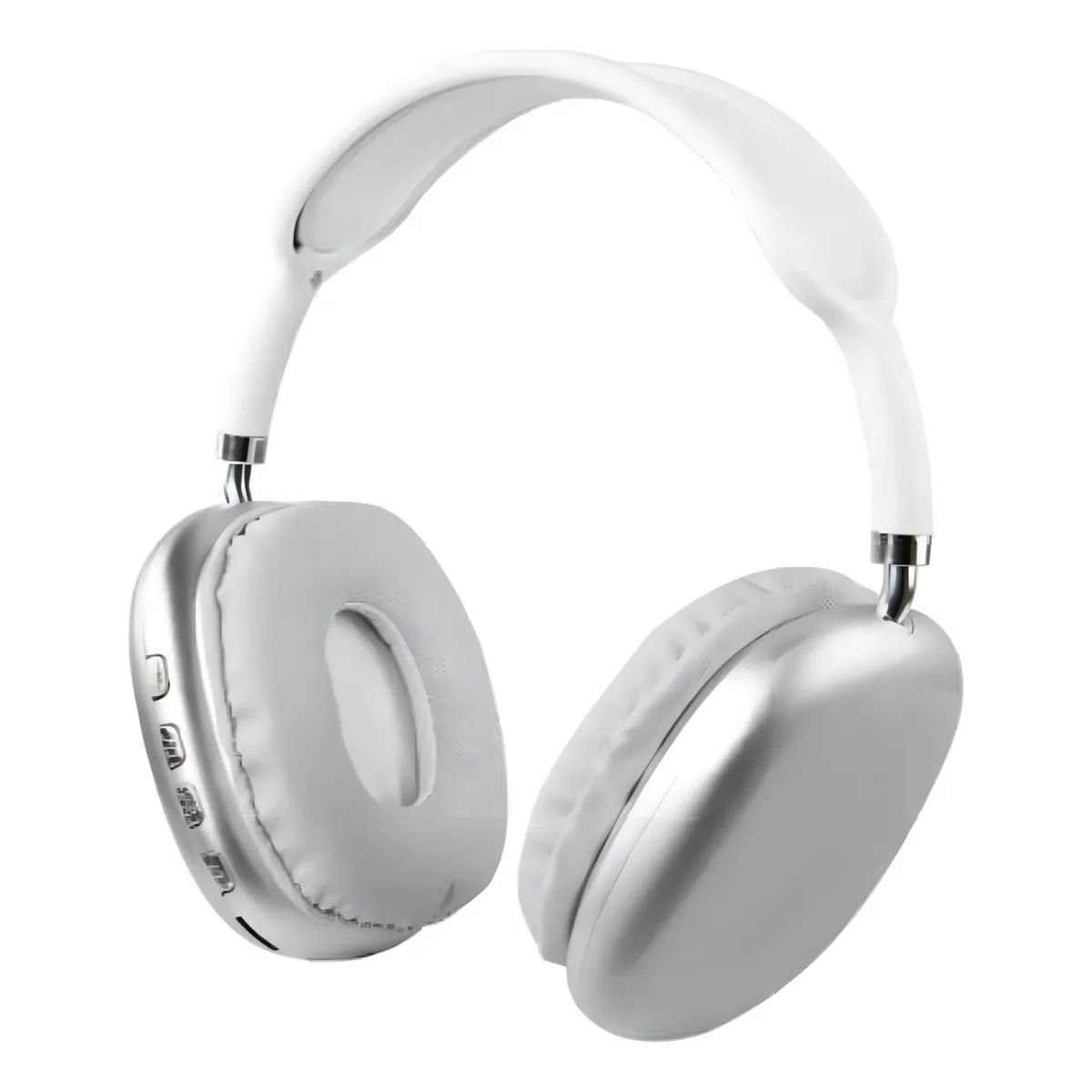 CRUSEC - Audífonos Diadema Gamer P9 Bluetooth Cancelación de Ruido - Blanco