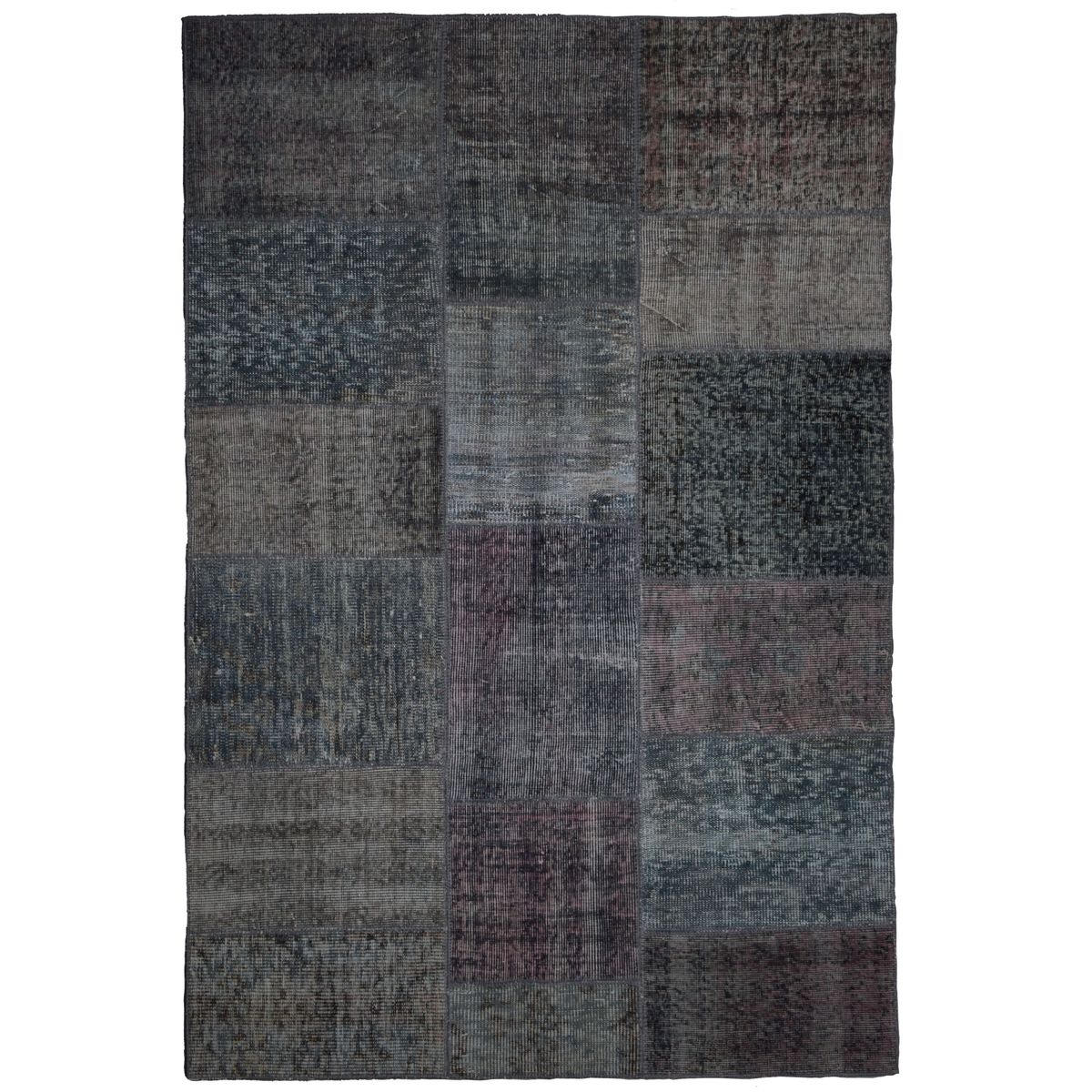 RUGS CL - Alfombra Rugscl Patchwork Negro 140x204 6915AT