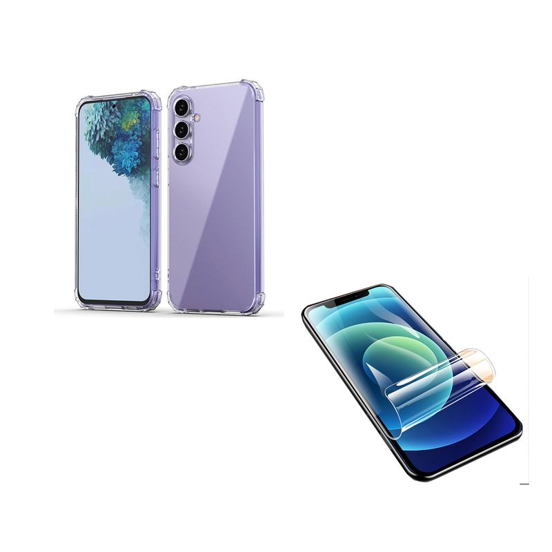 JOIGO - Carcasa Lamina Hidrogel Clear Trans Para Samsung S23 Fe 5G.