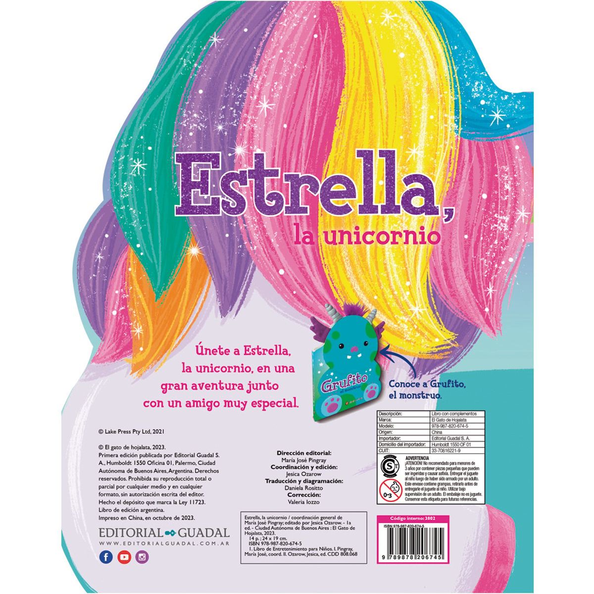 EDITORIAL GUADAL - LIBRO Estrella, El Unicornio