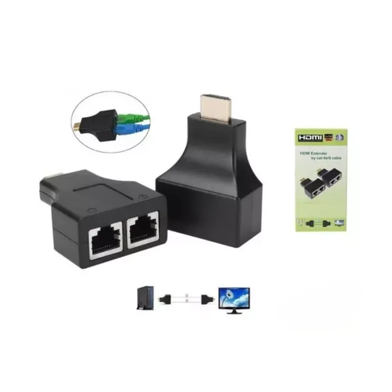 DM EXTENSOR DE VIDEO HDMI POR UN UTP ALCANCE 30MTS
