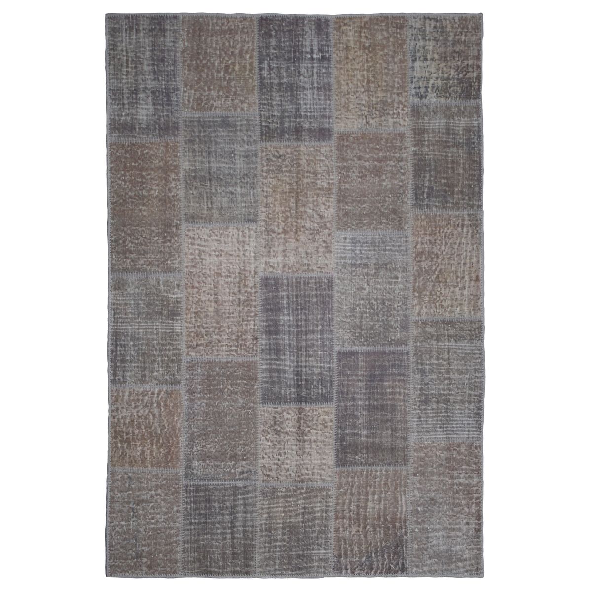 RUGS CL - Alfombra Rugscl Patchwork Gris144x201 6918AT