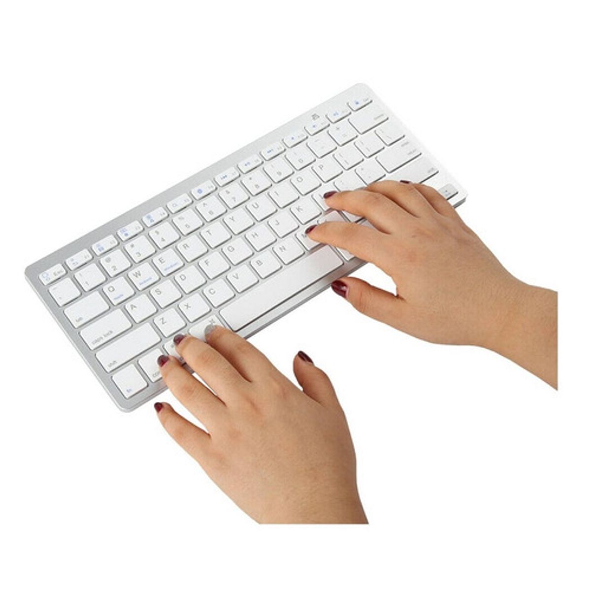 GENERICO - Teclado Inalámbrico De Bluetooth Weibo Español Ultradelgado…