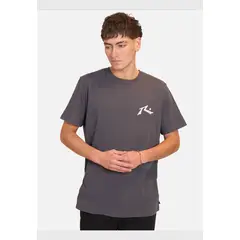 RUSTY - Polera Manga Corta R Spry Signal Gris Hombre
