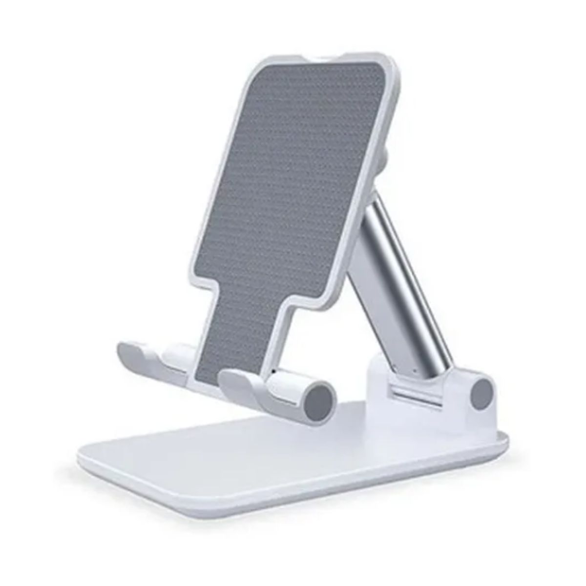 GENERICO - Soporte Plegable Para Celular Altura Ajustable De Escritorio Blanco