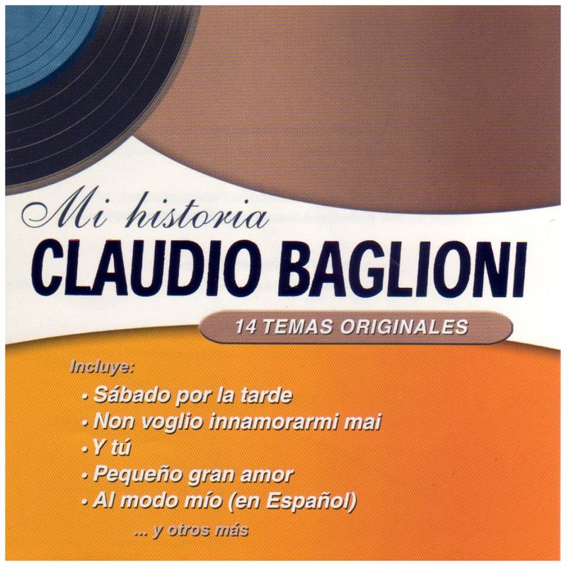 HITWAY MUSIC - CLAUDIO BAGLIONI - MI HISTORIA EN ESPAÑOL - CD HITWAY MUSIC