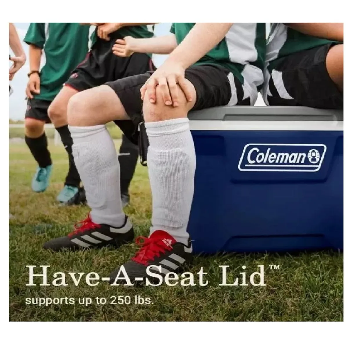 COLEMAN - Cooler Nevera Coleman 49.2 Lts 52 Qt Azul 80 Latas