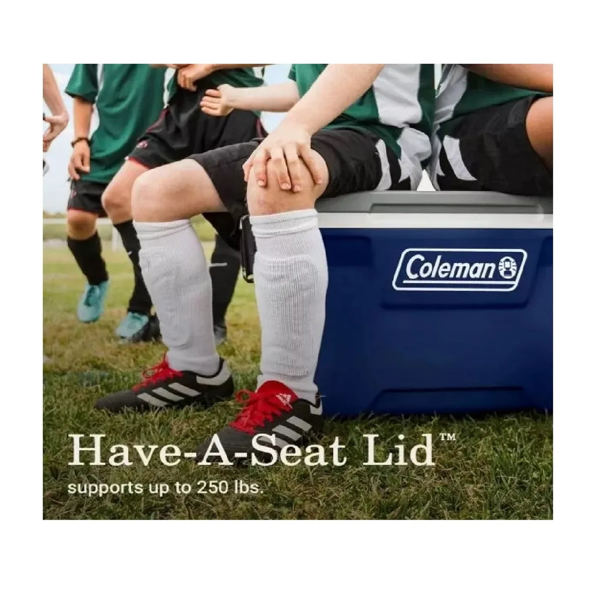 COLEMAN - Cooler Nevera Coleman 49.2 Lts 52 Qt Azul 80 Latas