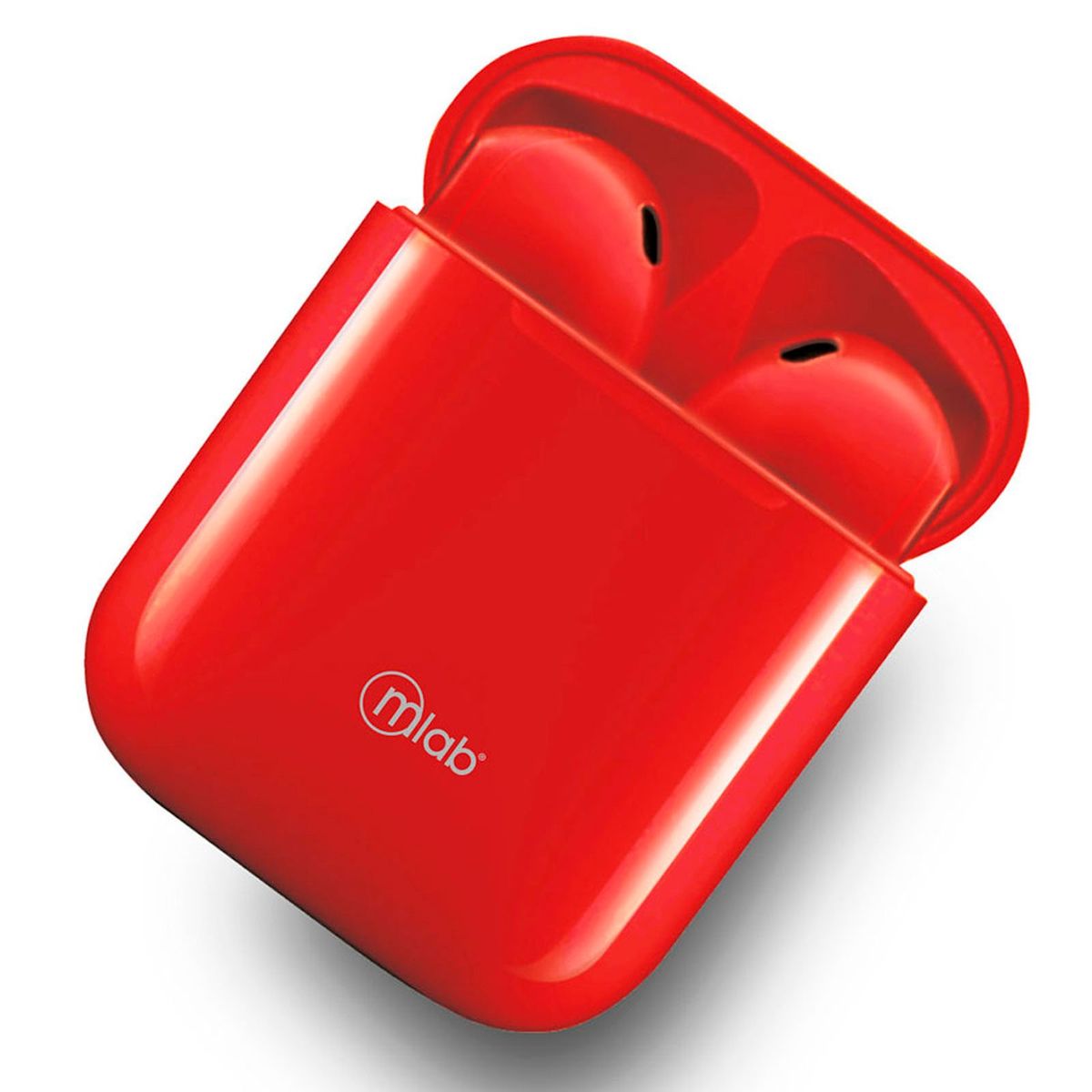 MICROLAB - Audifonos Inalámbricos Bluetooth Just Fly Rojo