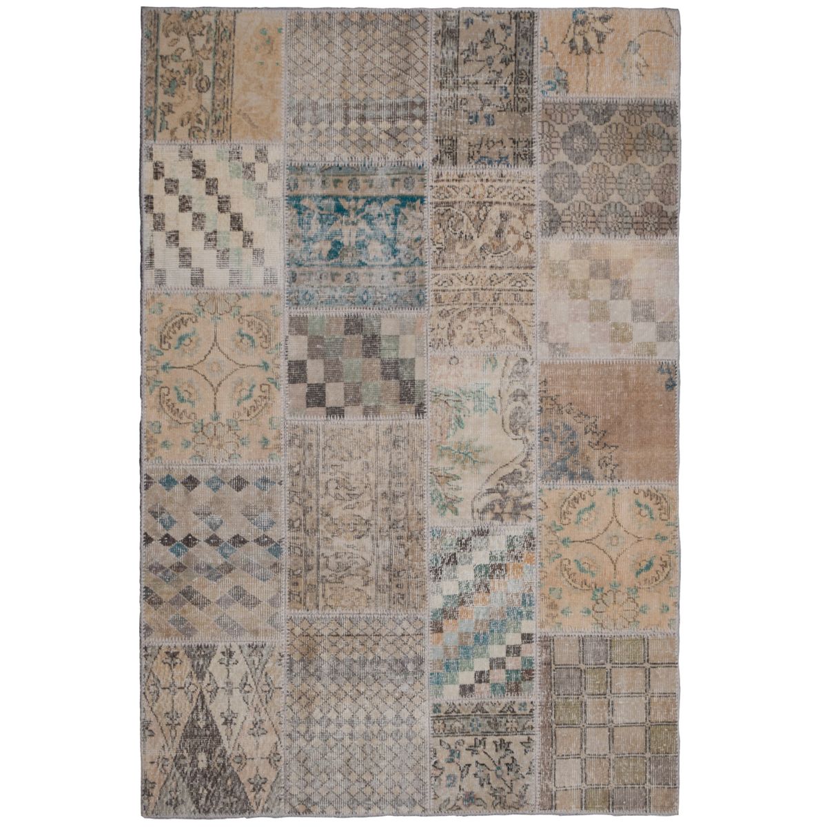 RUGS CL - Alfombra Rugscl Patchwork Beige143x198 6941AT