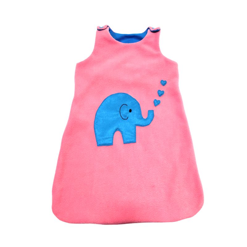 GENERICO - Saco de dormir para recién nacido 0-9 m Rosado