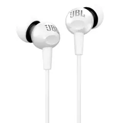 JBL - Audifonos Manos Libres Con Cable C100SI Blancos