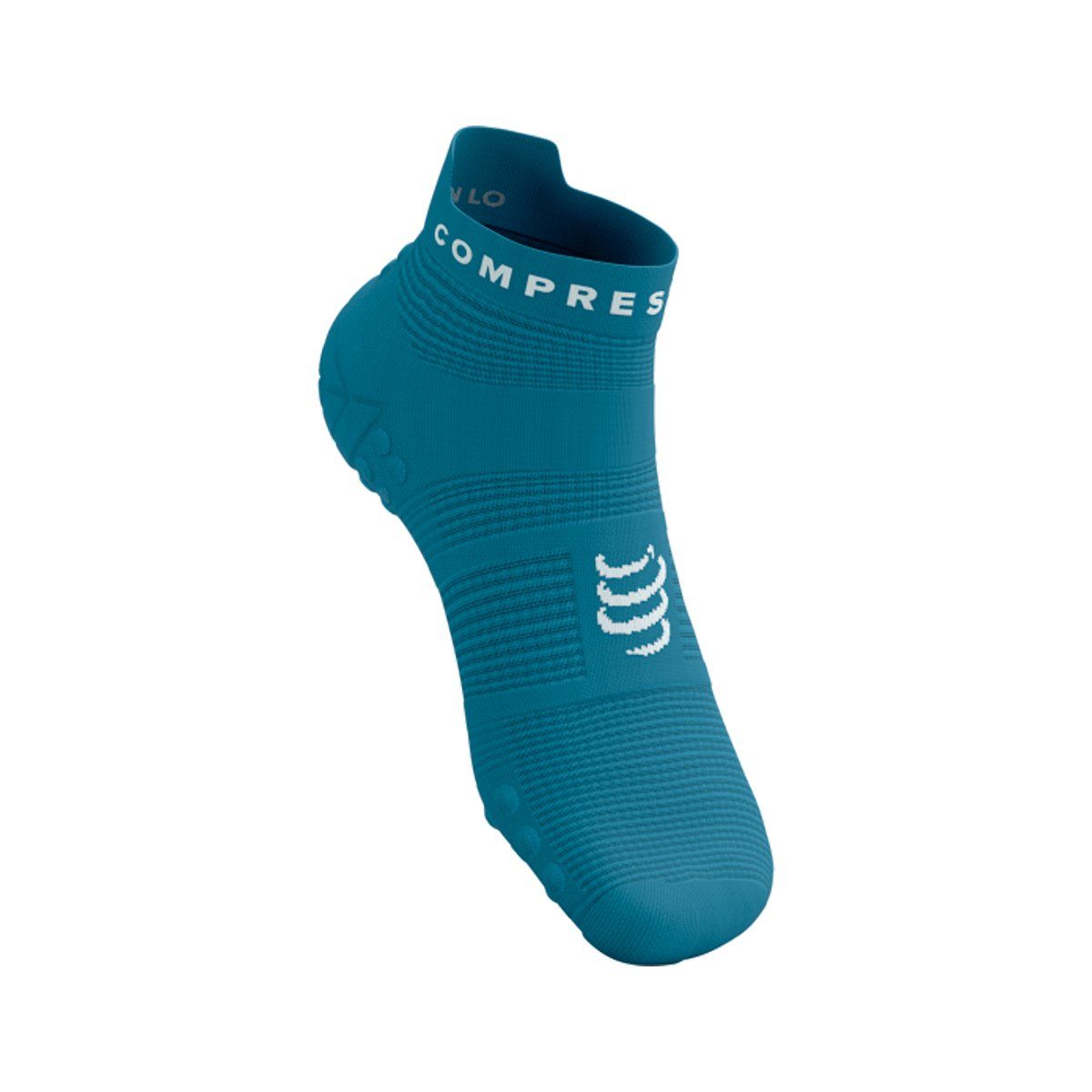 COMPRESSPORT - Calcetín Pro Racing v4.0 Run Low Celeste