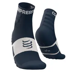 COMPRESSPORT - 2 Pares Calcetín Training Run Azul