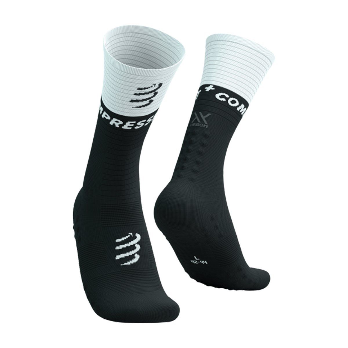 COMPRESSPORT - Calcetín Mid Compression V2.0 Negro