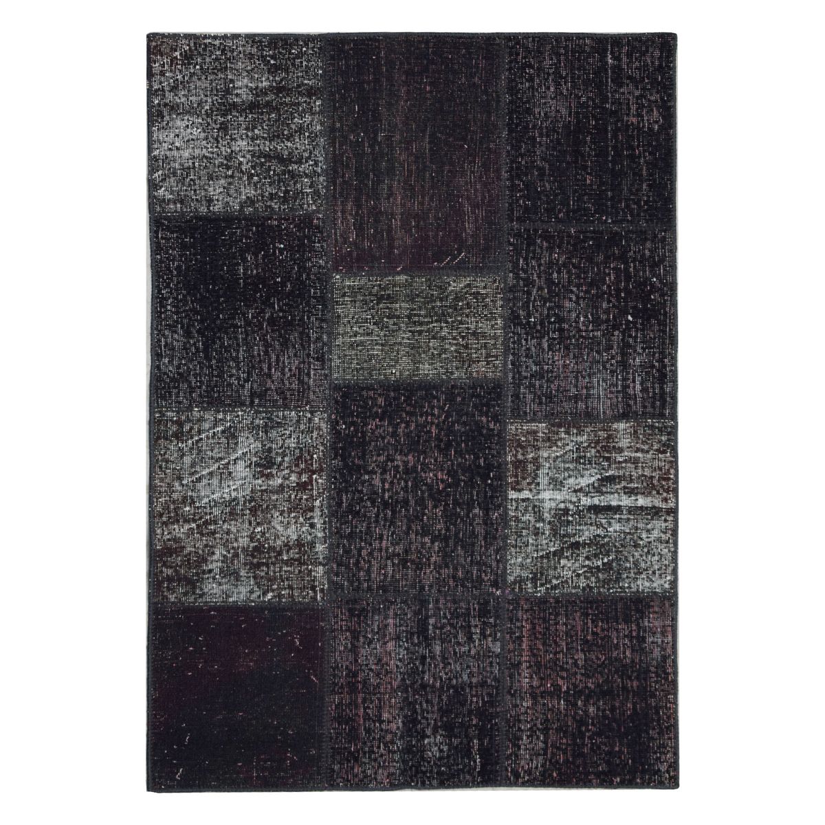 RUGS CL - Alfombra Rugscl Patchwork Negro116x179 6889AT