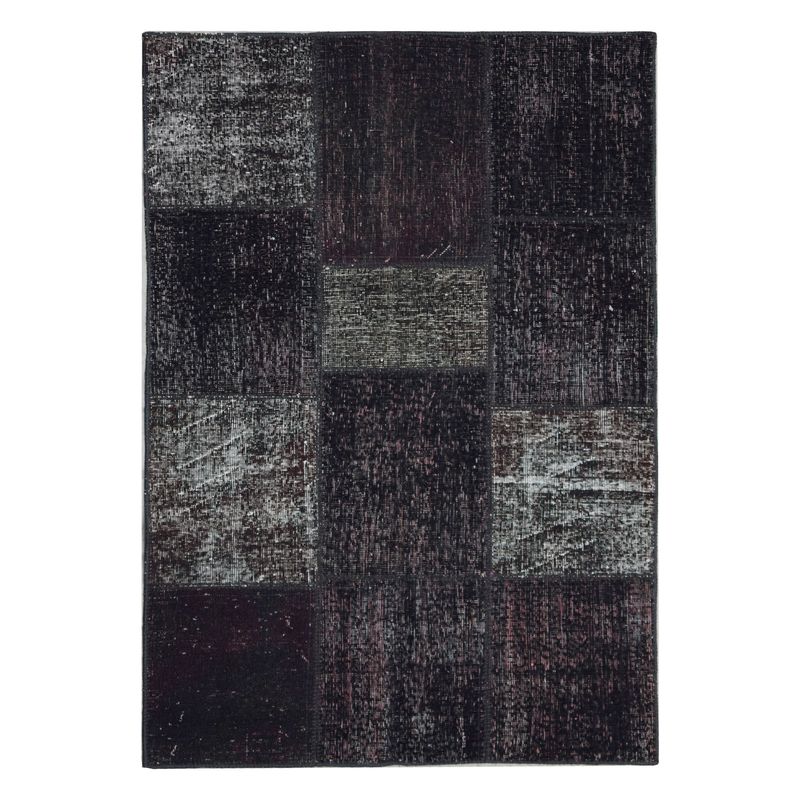 RUGS CL - Alfombra Rugscl Patchwork Negro116x179 6889AT