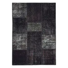 RUGS CL - Alfombra Rugscl Patchwork Negro116x179 6889AT