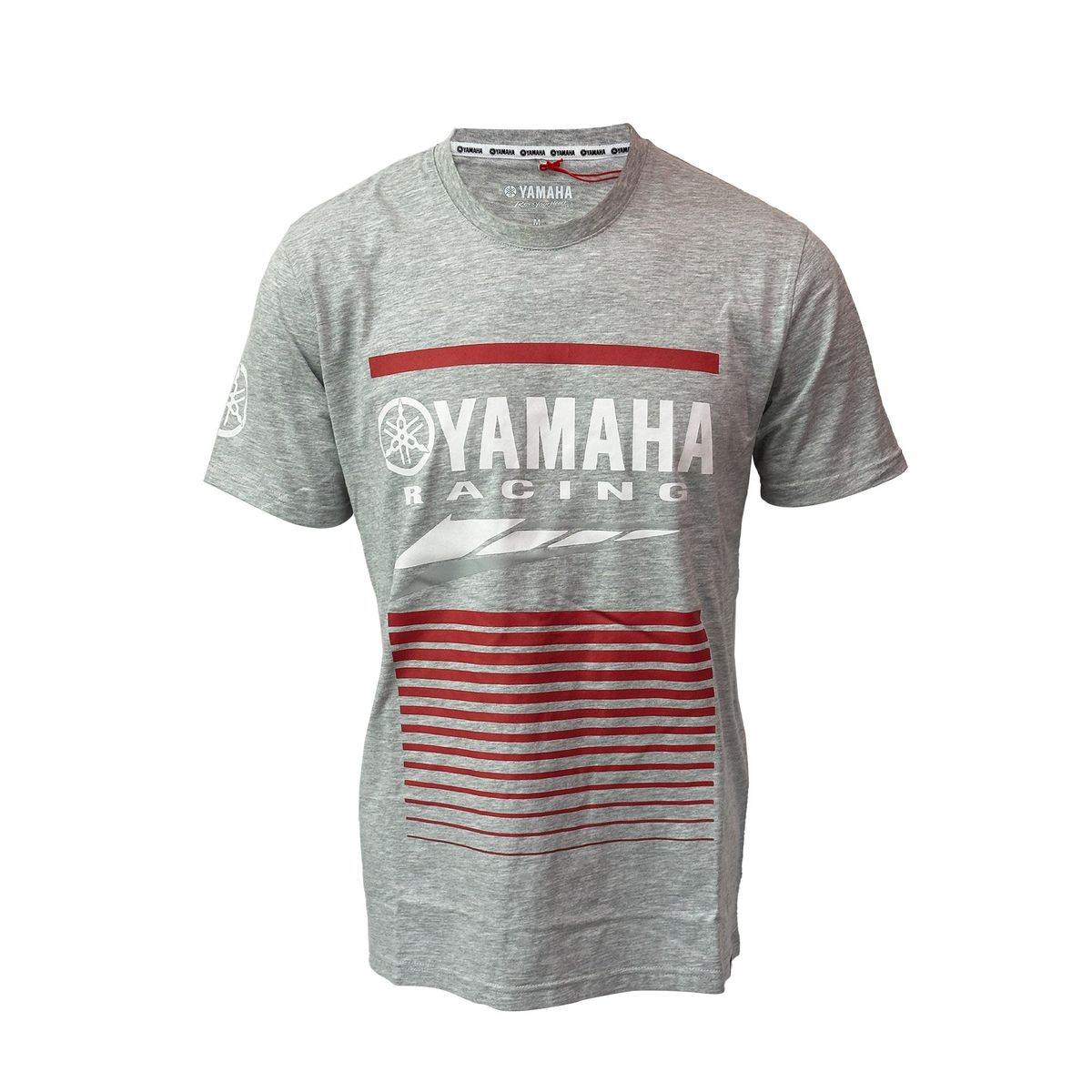 YAMAHA - Polera De Hombre Manga Corta Yamaha Racing Gris