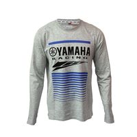 Polera De Hombre Manga Larga Racing Gris