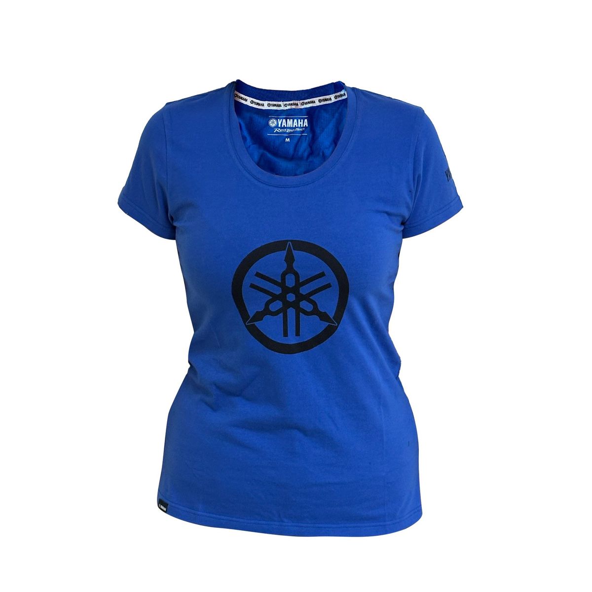 YAMAHA - Polera De Mujer Manga Corta Yamaha Diapasón Azul