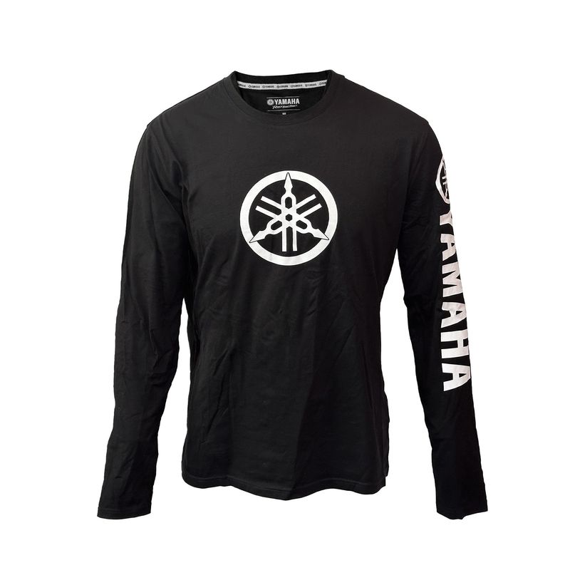 YAMAHA - Polera De Hombre Manga Larga Yamaha Diapasón Negro