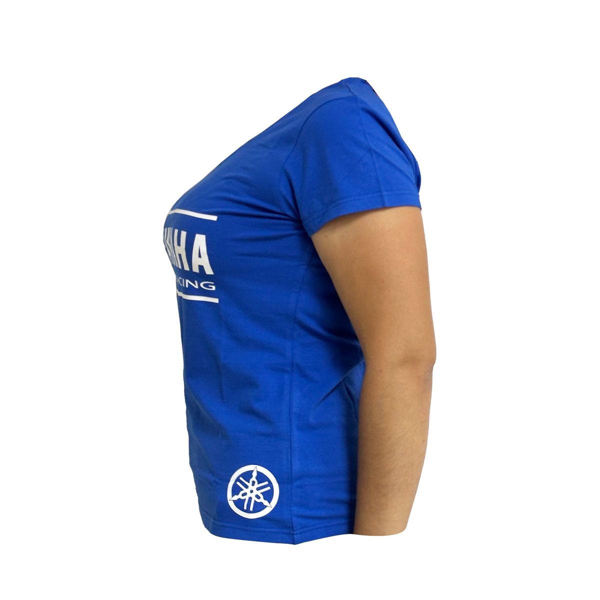 YAMAHA - Polera De Mujer Manga Corta Yamaha Fact Racing Azul