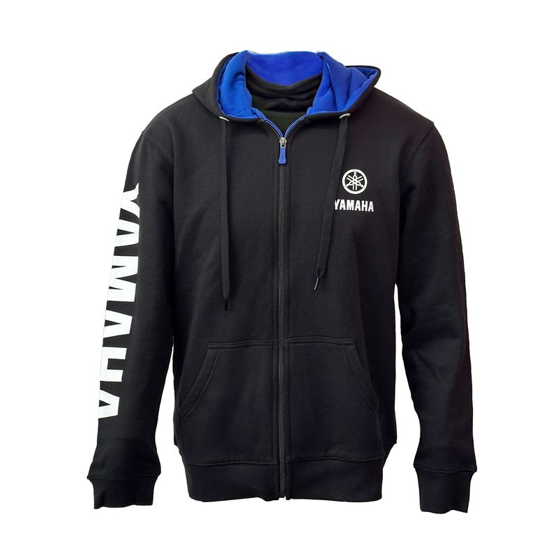 YAMAHA - Polerón De Hombre Manga Larga Yamaha Full Zipper Negro