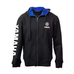 YAMAHA - Polerón De Hombre Manga Larga Full Zipper Negro