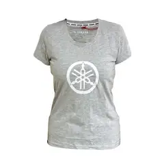 YAMAHA - Polera De Mujer Manga Corta Diapasón Gris