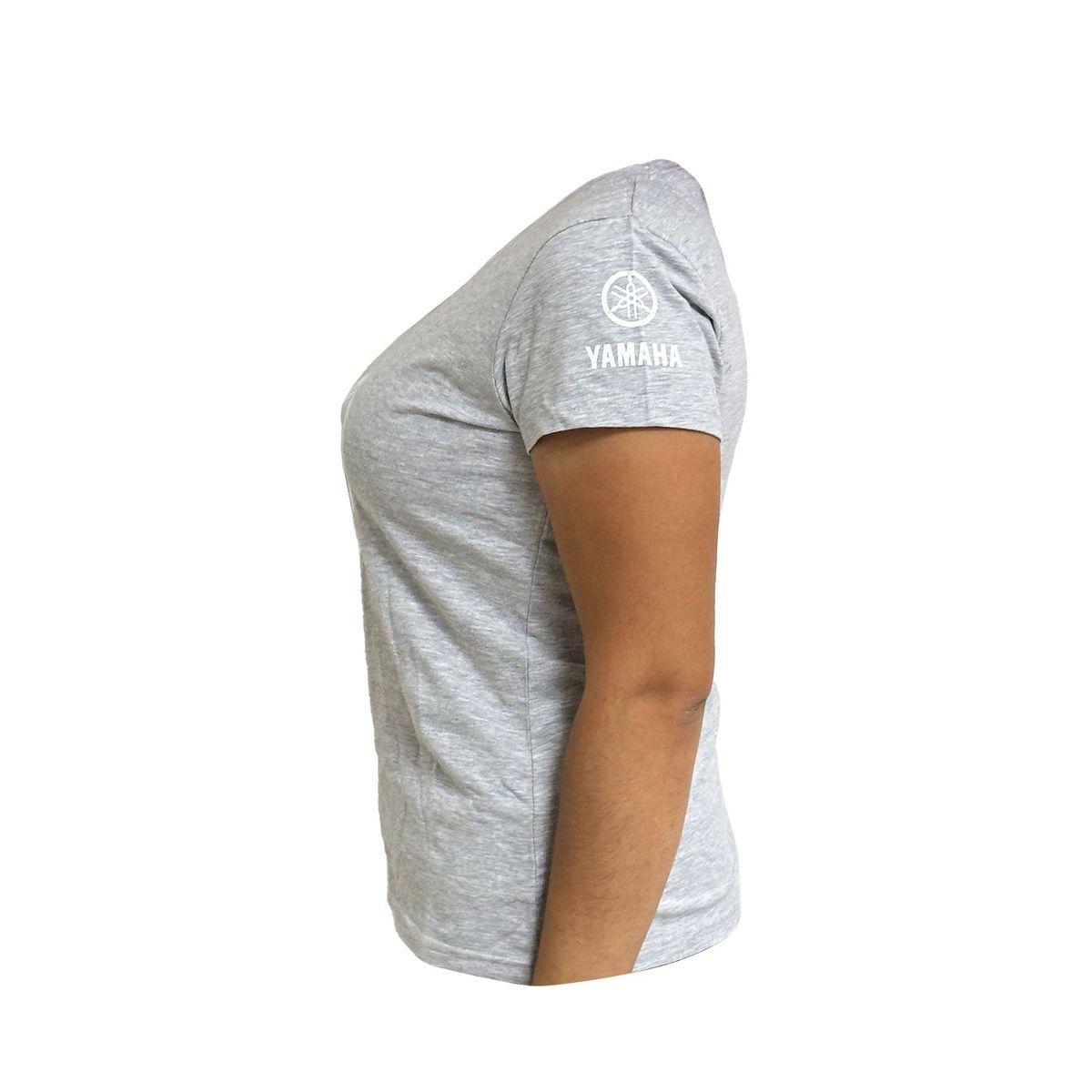 YAMAHA - Polera De Mujer Manga Corta Yamaha Diapasón Gris