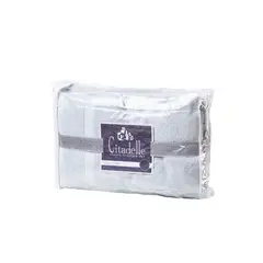 CITADELLE - Set de toallas Gris Silver algodón 500 Gr.