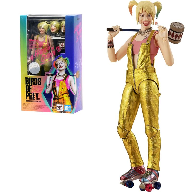 BANDAI - Figura Bandai SHFIGUARTS DC Harley Quinn Birds of Prey  SHF