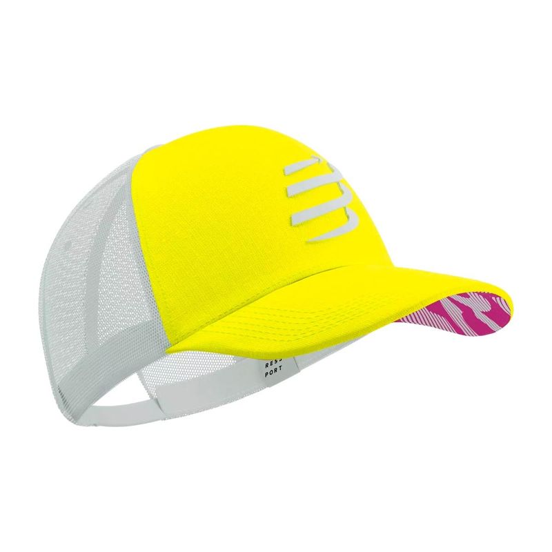 COMPRESSPORT - Gorra Trucker Cap Amarillo