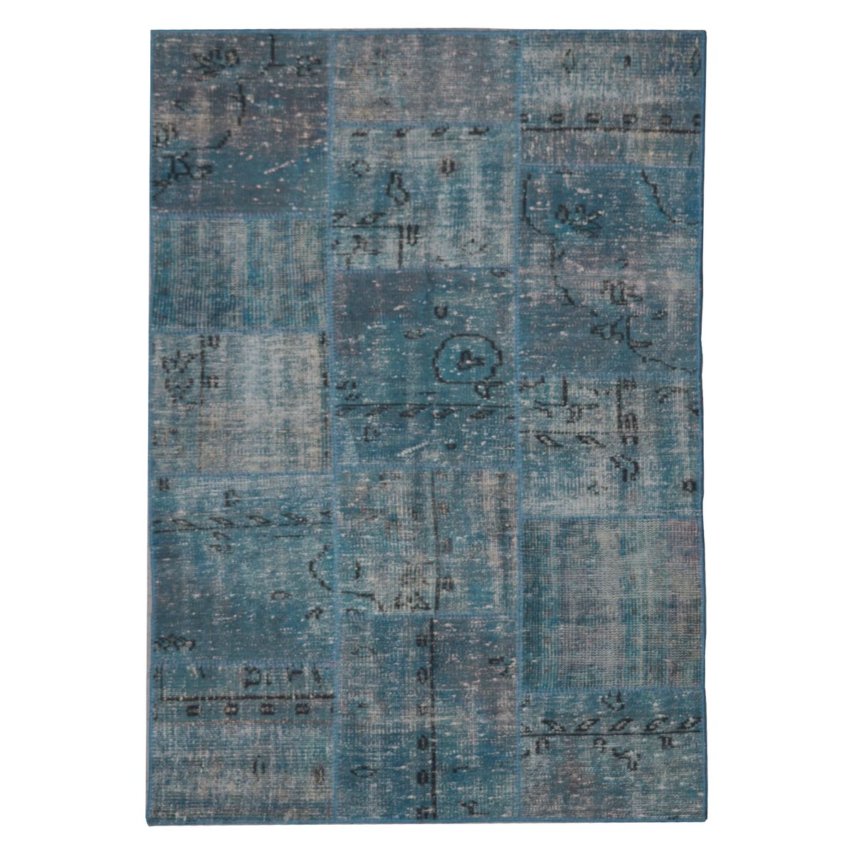 RUGS CL - Alfombra Rugscl Patchwork Verde115x183 6891AT