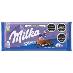 MILKA - 5x Chocolate Milka® Relleno Con Oreo Y Crema Barra 100 G