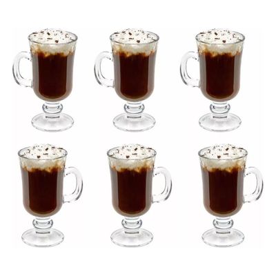 Imagen 2 del producto Set 6 Tazas Café Espresso Vidrio 125 ML