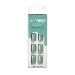 KISS - Uñas Impress Color Going Green