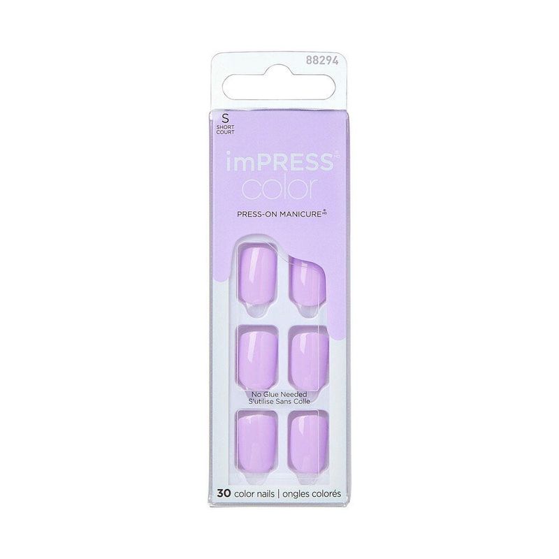 KISS - Uñas Impress Color Vivid Lavender