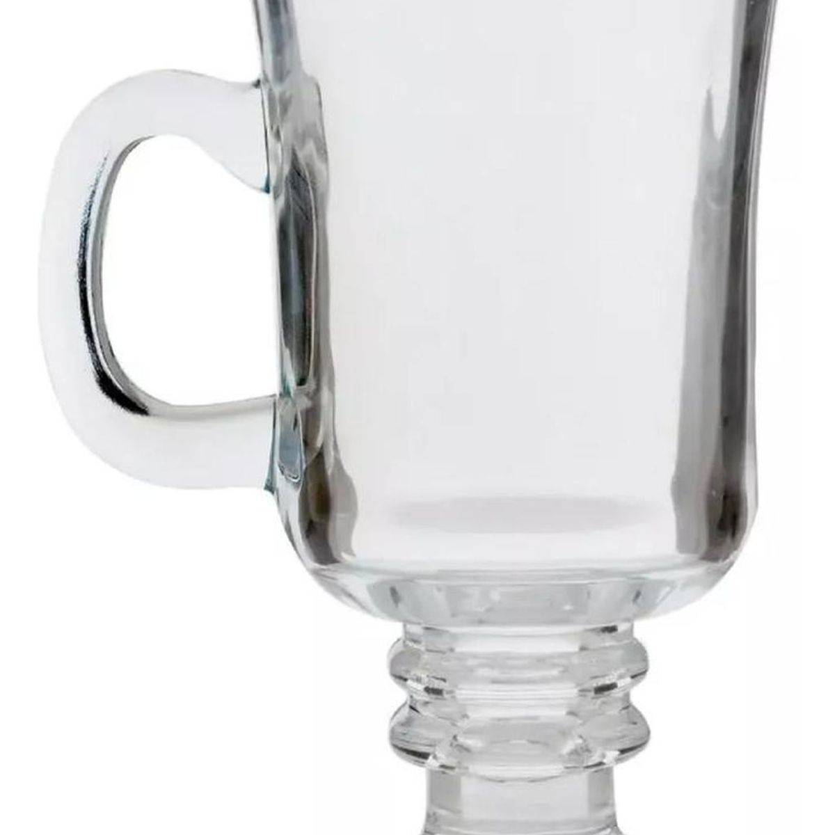 IMPORTCLICK - Set 6 Tazas Café Capuccino Vidrio 250 ML IMPORTCLICK