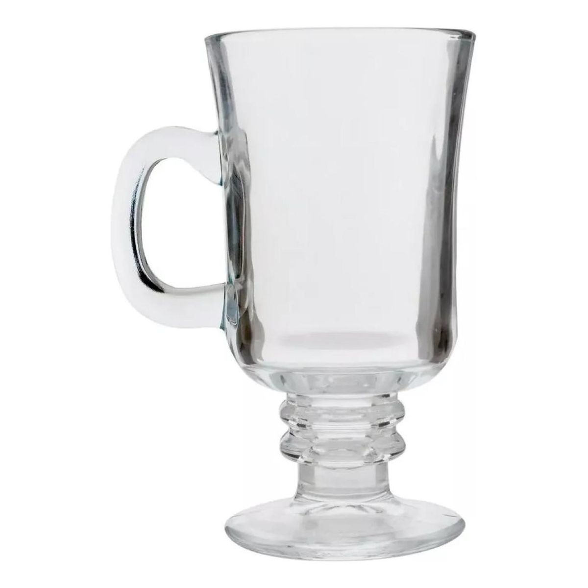 IMPORTCLICK - Set 6 Tazas Café Capuccino Vidrio 250 ML IMPORTCLICK